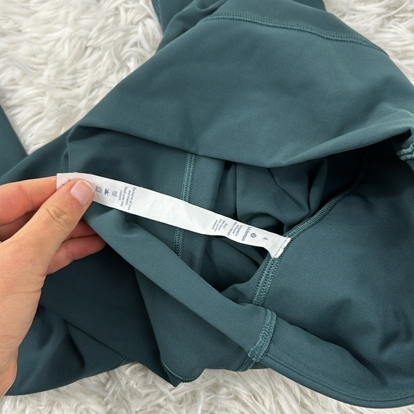 Lululemon Play Off The Pleats Tight *25" Teal Shadow - Picture 6 of 6